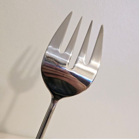 Pottery Barn Long Green Bead salad serving fork  - Picture 4 of 8